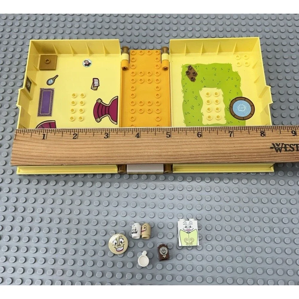 LEGO Disney Princess 43177 Belle’s Storybook Adventure Book With Some Pieces